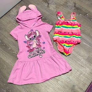 Summer bathing suit set, includes cover up…